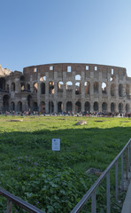 The Colosseum in Rome, Italy