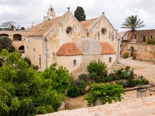 Fototapeta premium Arkadi Monastery, Crete, Greece
