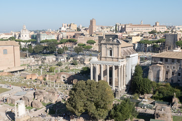 Naklejka premium Roman Forum, Rome, Italy