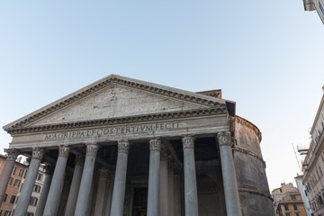 Obraz premium Pantheon in Rome, Italy