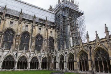 Reconstruction of gothic cathedral