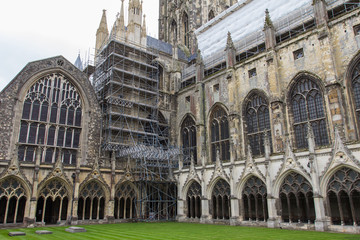 Reconstruction of gothic cathedral