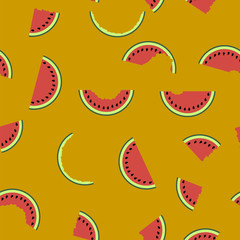 Fresh Slaced Ripe Watermelon