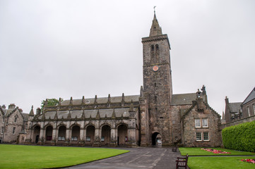 Fototapeta na wymiar University of St Andrew in Scotland