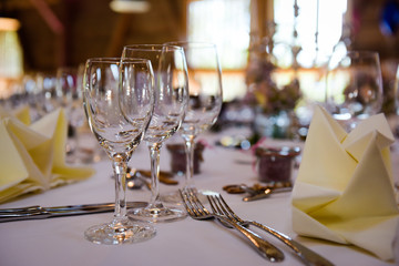 table wedding