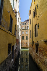 Fototapeta na wymiar canal venezia