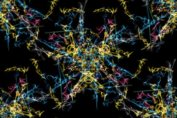 Abstract graphic pattern. Seamless tile background