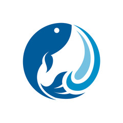 Ocean Fish Logo