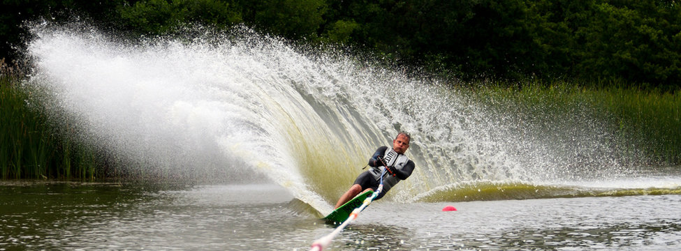 waterskier - Powered by Adobe