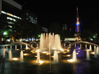 札幌の噴水