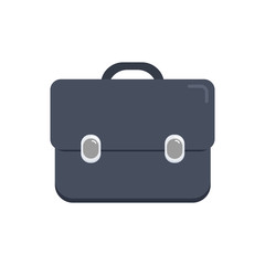 Business portfolio concept. Portfolio icon on the isolated white background. Logo, vector illustration