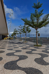 In the airport of Funchal, Madeira