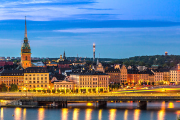 Obraz premium Old Town (Gamla Stan) in Stockholm, Sweden