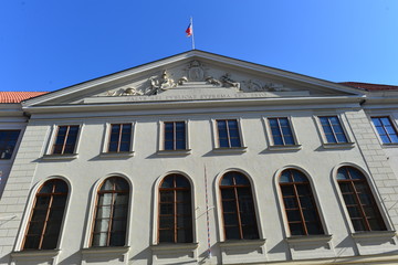 Fototapeta na wymiar Abgeordnetenhaus des Parlaments Prag