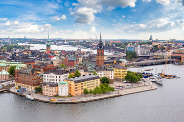 Fototapeta na wymiar Old Town (Gamla Stan) in Stockholm, Sweden
