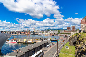 Fototapeta na wymiar Oslo Harbor, Norway
