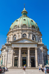 Fototapeta premium The Marble Church in Copenhagen, Denmark