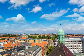 Obraz premium Panorama of Copenhagen