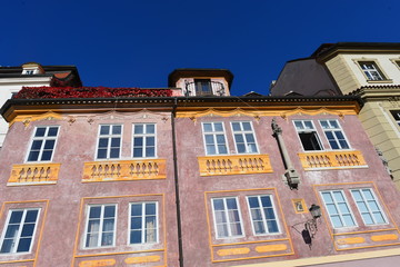 Historische Gebäude in der Prager Kleinseite / Malá Strana