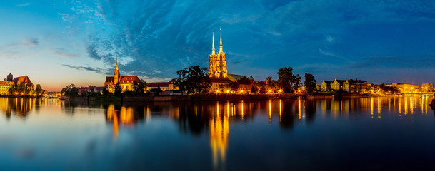 Fototapeta premium Wroclaw panorama