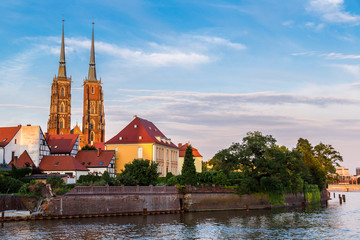 Fototapeta na wymiar Cathedral St. John in Wroclaw