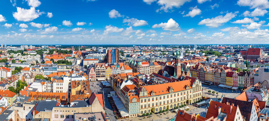 Obraz premium Market Square in Wroclaw