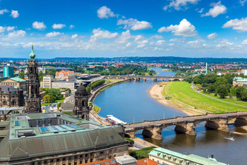 Panoramic view of Dresden