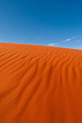 Red sand dune in central Australia