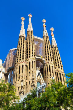 Sagrada Familia  in Barcelona