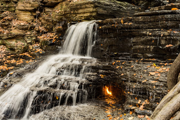 Eternal Flame Waterfall