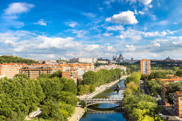 Madrid cityscape