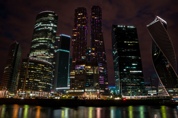 Fototapeta na wymiar Москва Сити