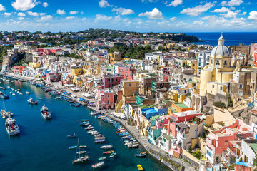 Procida island in Italy