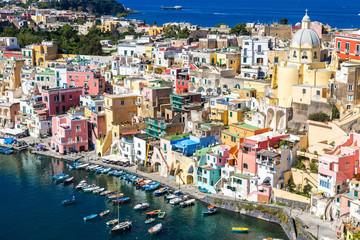 Procida island in Italy