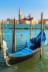 Gondolas  in Venice, Italy