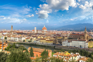 Panoramic view of Florence