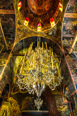Interior of monastery. Meteora, Greece