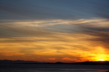 Fototapeta premium Sunset over victoiria