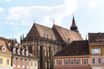 Obraz premium Black church in Brasov