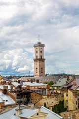 Lviv bird's-eye view