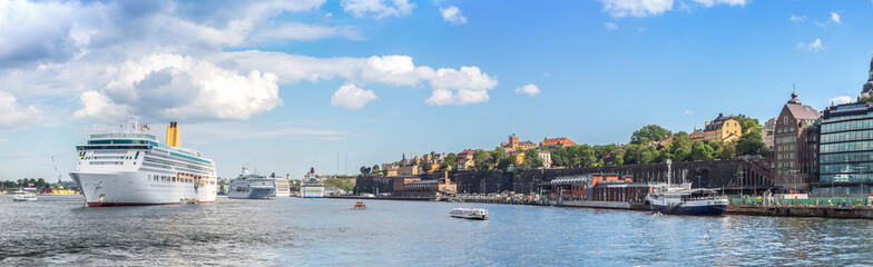 Obraz premium Panorama of Stockholm, Sweden