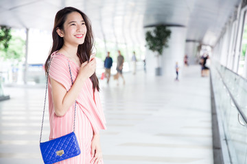 Young asian lady portrait