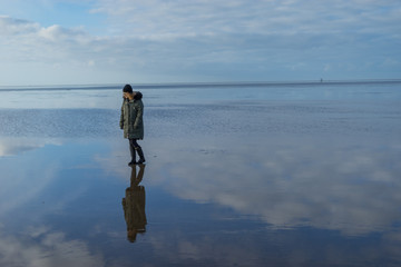 The Girl at the Beach © Ben.Photoholic
