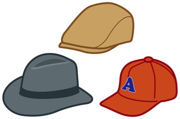 衣類　帽子セット