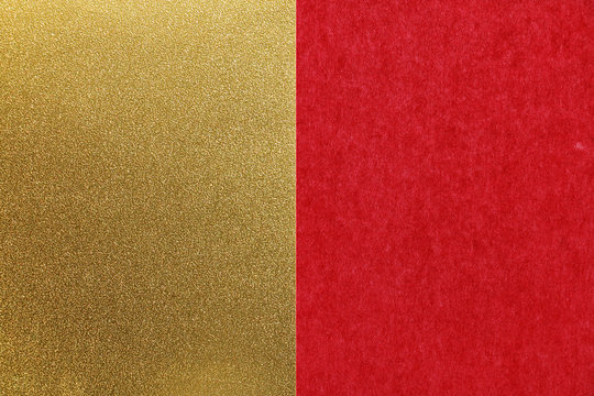 Japanese new year red gold paper texture background