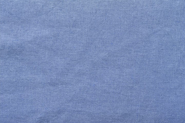 Blue burlap background and texture