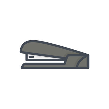 Office colored icon stapler