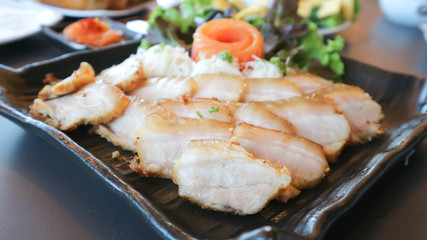 grilled pork or roasted pork