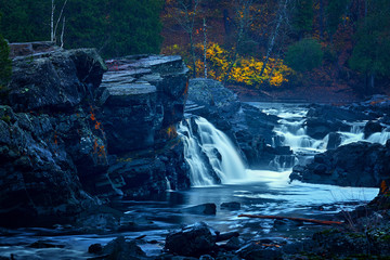 Water Falls at Jay Cooke State Park