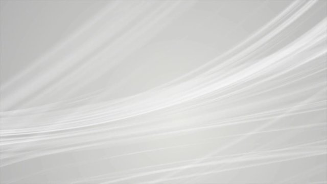 Abstract grey smooth elegant waves and lines motion design. Video animation Ultra HD 4K 3840x2160